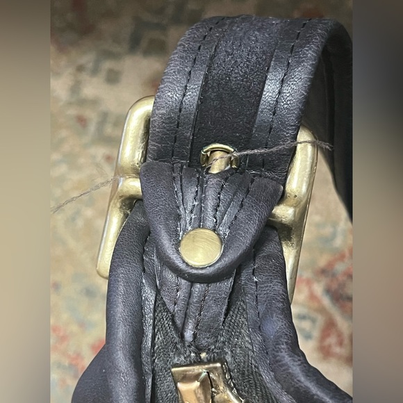 Vintage Coach Duffle Sac Black XL Made in New York City - Picture 9 of 17